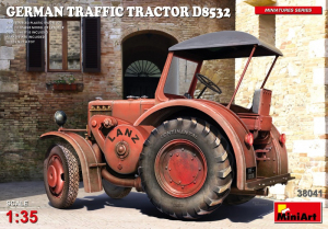 German Traffic Tractor D8532 model MiniArt 38041