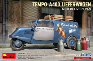 MiniArt 38057 Tempo A400 Lieferwagen Milk Delivery Van 1/35