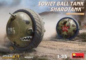 Soviet Ball Tank Sharotank - Interior Kit - in scale 1-35