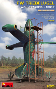 Focke Wulf Triebflugel Interceptor with Boarding Ladder MiniArt 40005 in 1-35 
