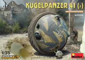 Kugelpanzer 41(r) Interior Kit model MiniArt 40006 in 1-35