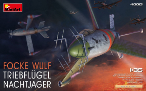 Focke Wulf Triebflugel Nachtjager model MiniArt 40013 in 1-35