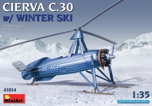 Cierva C.30 with Winter Ski model MiniArt 41014