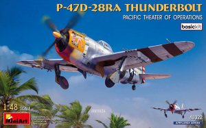 MiniArt 48022 P-47D-28RA Thunderbolt Pacific - Basic Kit 1/48