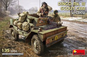 MiniArt 53088 Dingo Mk. III Scout Car with Crew 1/35