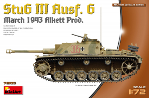 MiniArt 72105 StuG III Ausf. G March 1943 Alkett Prod.
