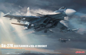 Minibase 8002 Su-27K Sea Flanker with Kh-41 Moskit 1/48