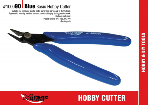 Mirage Hobby 100090 Basic Hobby Cutter Blue