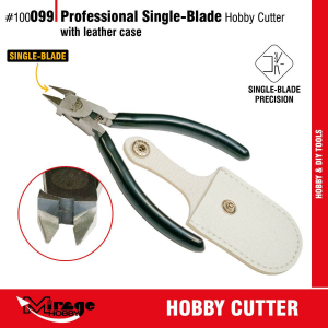 Mirage Hobby 100099 Professional Single Blade Hobby Cutter with Leather Case