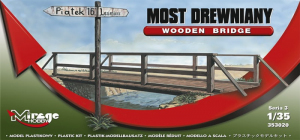 Mirage Hobby 353020 Wooden Bridge 1/35