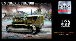 U.S. Tracked Tractor Military crawler Mirror Models 35850 in 1-35