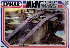 EM4004 - Mk.IV Tadpole WWI Tank in scale 1-35