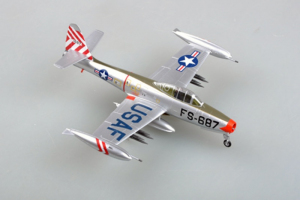 Die Cast F-84E Thunderjet Easy Model 37108 in 1-72