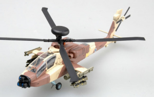 Die Cast helicopter AH-64D Easy Model 37032 in 1-72