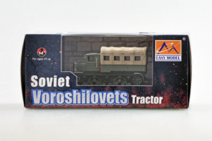 Die Cast model Soviet Voroshilovets Tractor 35112 Easy Model in 1-72