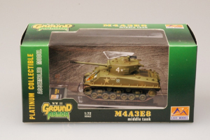 Die Cast M4A3E8 middle tank Easy Model 36259 in 1-72