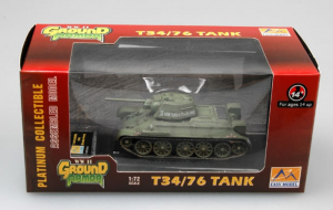 Die Cast Tank T-34/76 Autumn Easy Model 36267 in 1-72