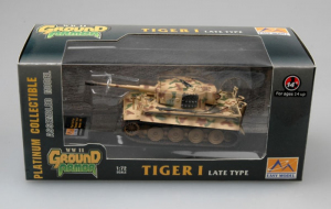Die Cast Tiger I Late Type Easy Model 36217 in 1-72