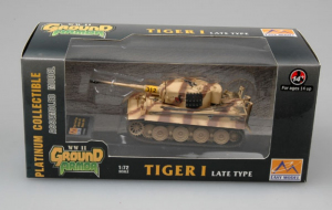 Die Cast Tiger I Late Type Easy Model 36220 in 1-72
