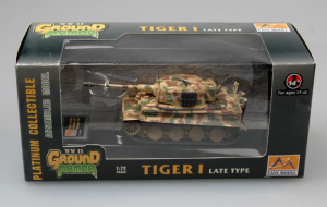 Die Cast Tiger I Late Type Easy Model 36221 in 1-72