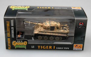 Die Cast Tiger I Early Type Easy Model 36210 in 1-72