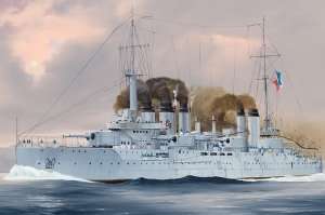 French Navy Pre-Dreadnought Battleship Danton scale 1:350