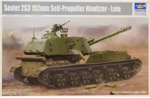Model samobieżnej haubicy 2S3 152mm Trumpeter 05567