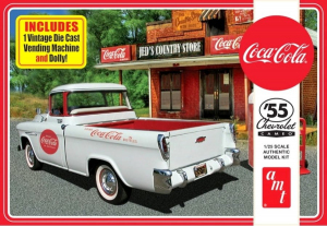 Model AMT 1094 1955 Chevy Cameo Pickup Coca-Cola 1:25