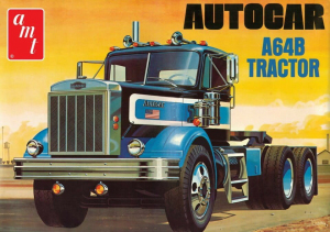 Model AMT 1099 Autocar A64B Semi Tractor 1:25