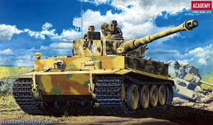 Model Academy 13239 Tiger I Early version with full interior 1:35 