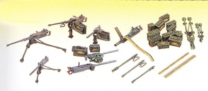 Model Academy 13262 U.S. Machine Gun Set 1:35