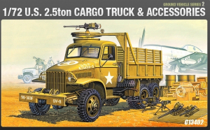 Model Academy 13402 U.S. 2.5 Ton Cargo Truck 1:72 