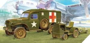 Model Academy 13403 US Ambulance & Towing tractor