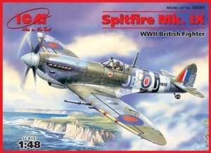 ICM 48061 British Fighter Spitfire Mk.IX in scale 1-48 