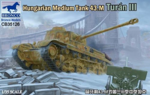 Model Bronco CB35126 Hungarian Medium Tank 43.M Turan III 