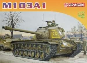 M103A1 Heavy Tank in scale 1-72 Dragon 7519