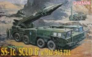 Model SS-1c SCUD B w/MAZ-543 TEL in scale 1-35