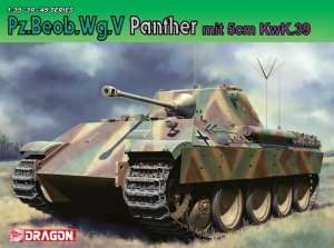 Pz.Beob.Wg.V Panther mit 5cm KwK.39 in scale 1-35 Dragon 6821