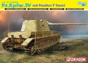 Pz.Kpfw.IV mit Panther F Turret in scale 1-35
