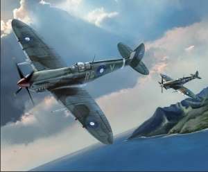 Model Eduard 2119 limitowana edycja Aussie Eight Dual Combo Spitfire MKVIII