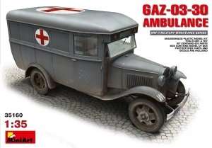 Model GAZ-03-30 Ambulance skala 1:35 MiniArt 35160 