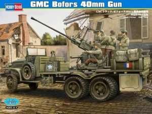 GMC with anti-aircraft Bofors 40mm Gun scale 1:35 