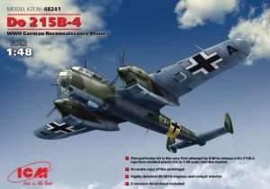 Model German Reconnaissance Plane Do 215B-4 in scale 1-48