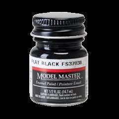 Paint Flat Black FS37038 - Model Master 1749