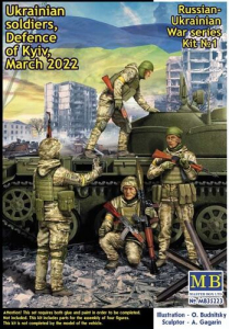 Model Master Box 35223 Russian-Ukrainian War - Defence of Kyiv, March 2022 Trophy