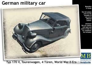 German military car,Typ 170V,Tourenwagen,4 Turen,1937-1940