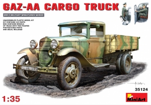 Model MiniArt 35124 GAZ-AA Cargo Truck
