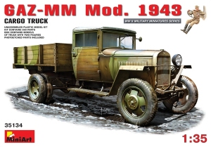 Model MiniArt 35134 GAZ-MM. mod.1943 cargo truck