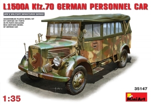 Model MiniArt 35147 L1500A (Kfz.70) personnel car