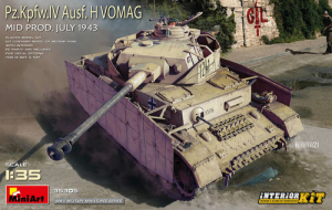 Model MiniArt 35305 Pz.Kpfw.IV Ausf. H Vomag. Mid Prod. (July 1943) Interior Kit